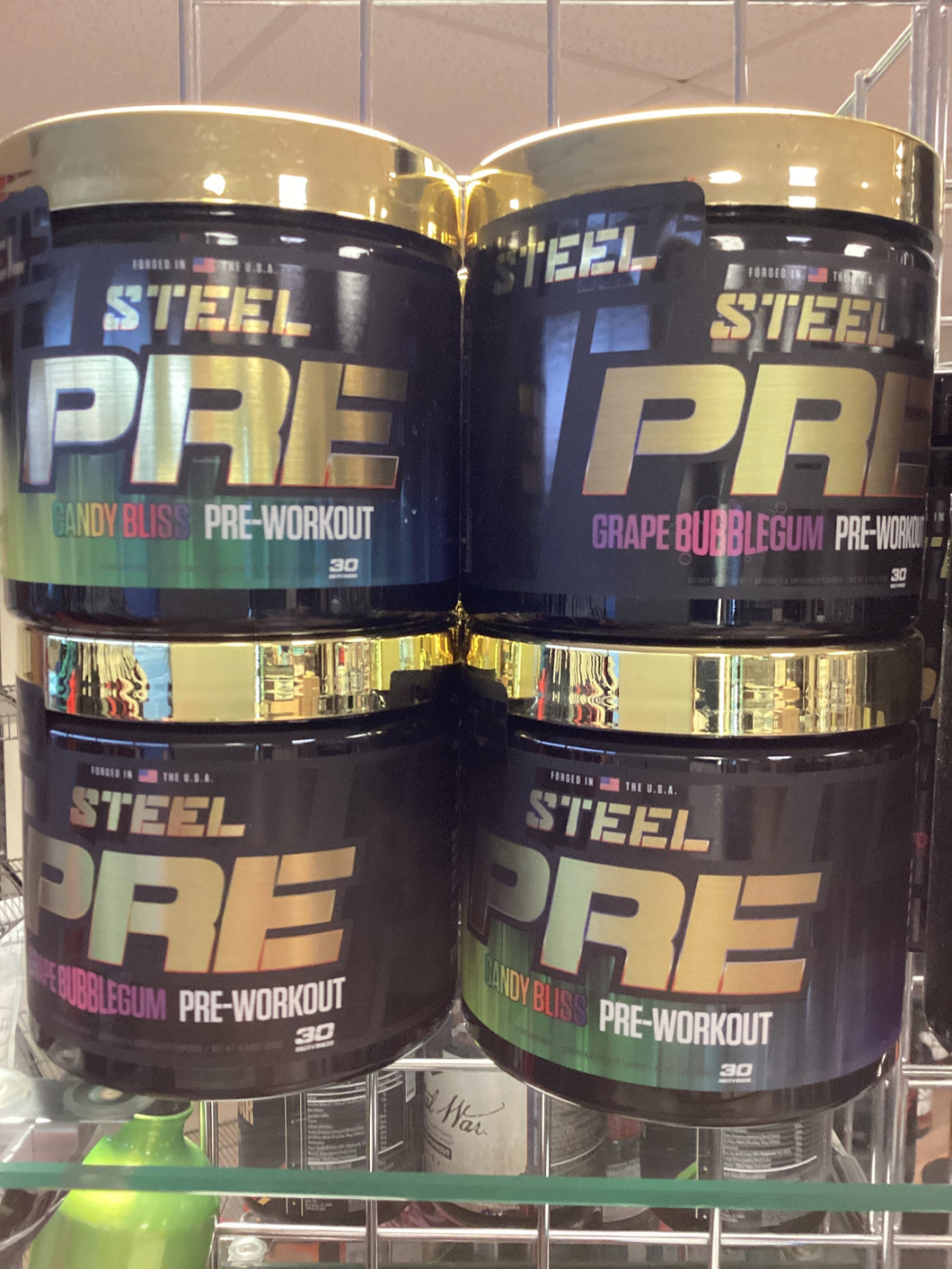 Steel pre